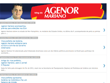 Tablet Screenshot of blogdoagenormariano.com